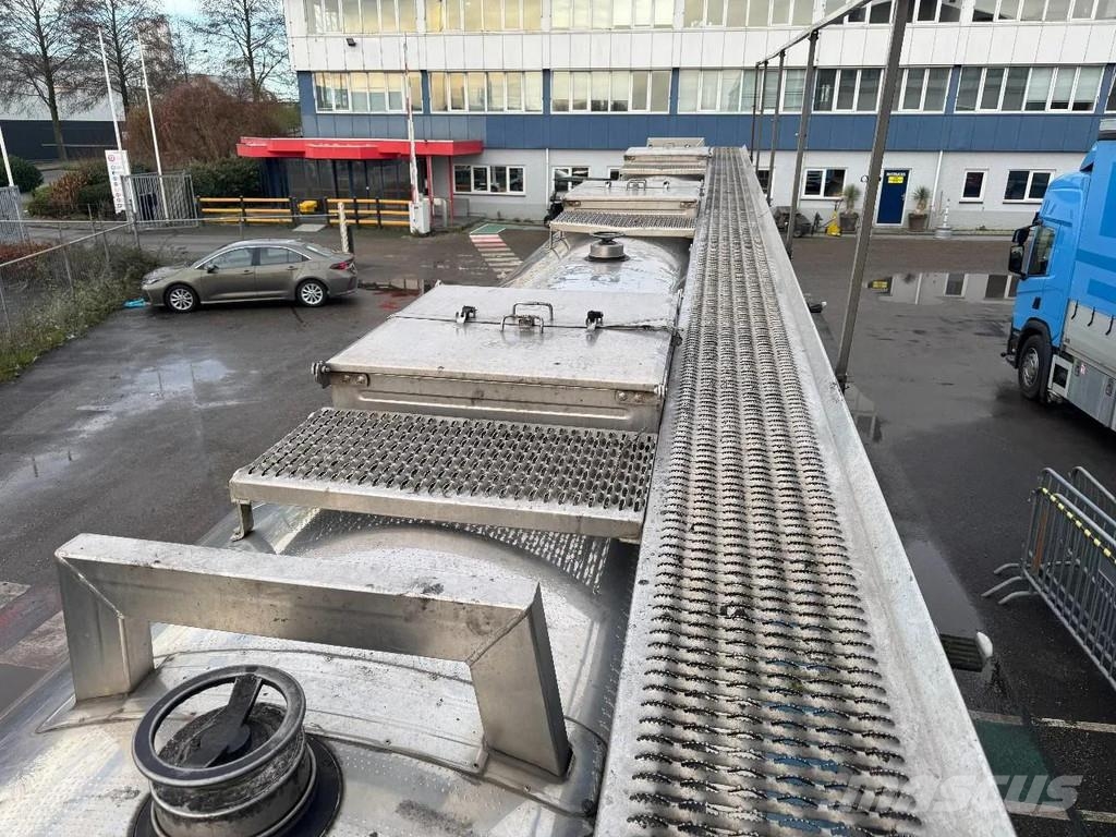 Magyar 3 AXLE - BPW - 3 COMPARTIMENTS Semirremolques cisterna