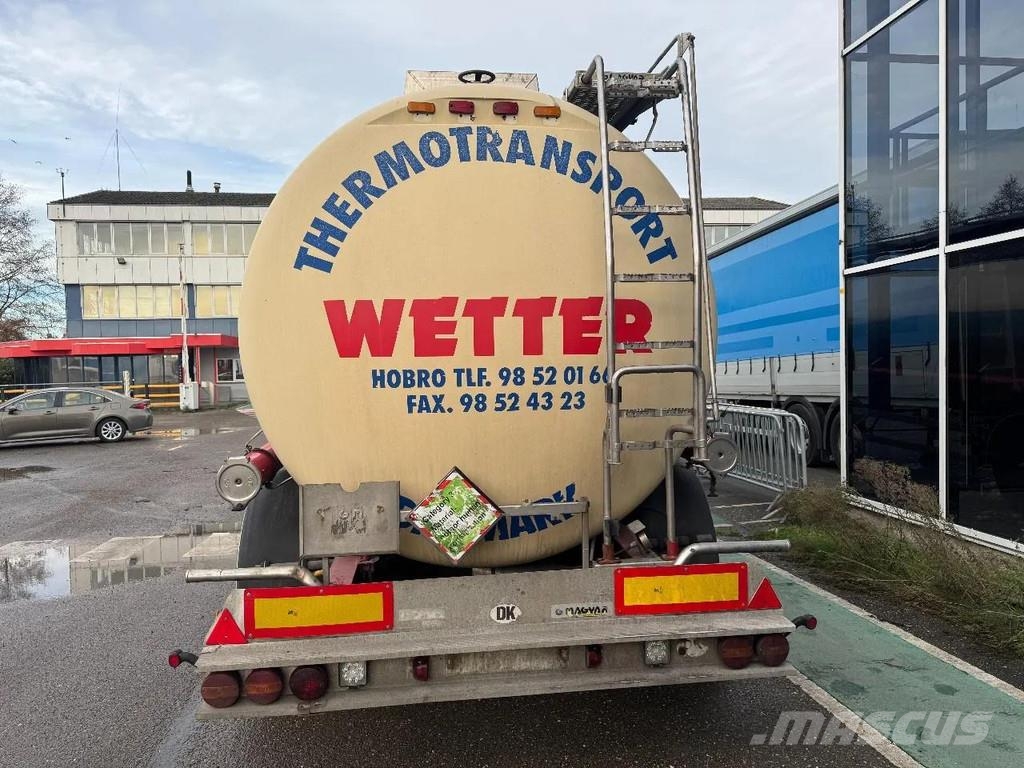 Magyar 3 AXLE - BPW - 3 COMPARTIMENTS Semirremolques cisterna