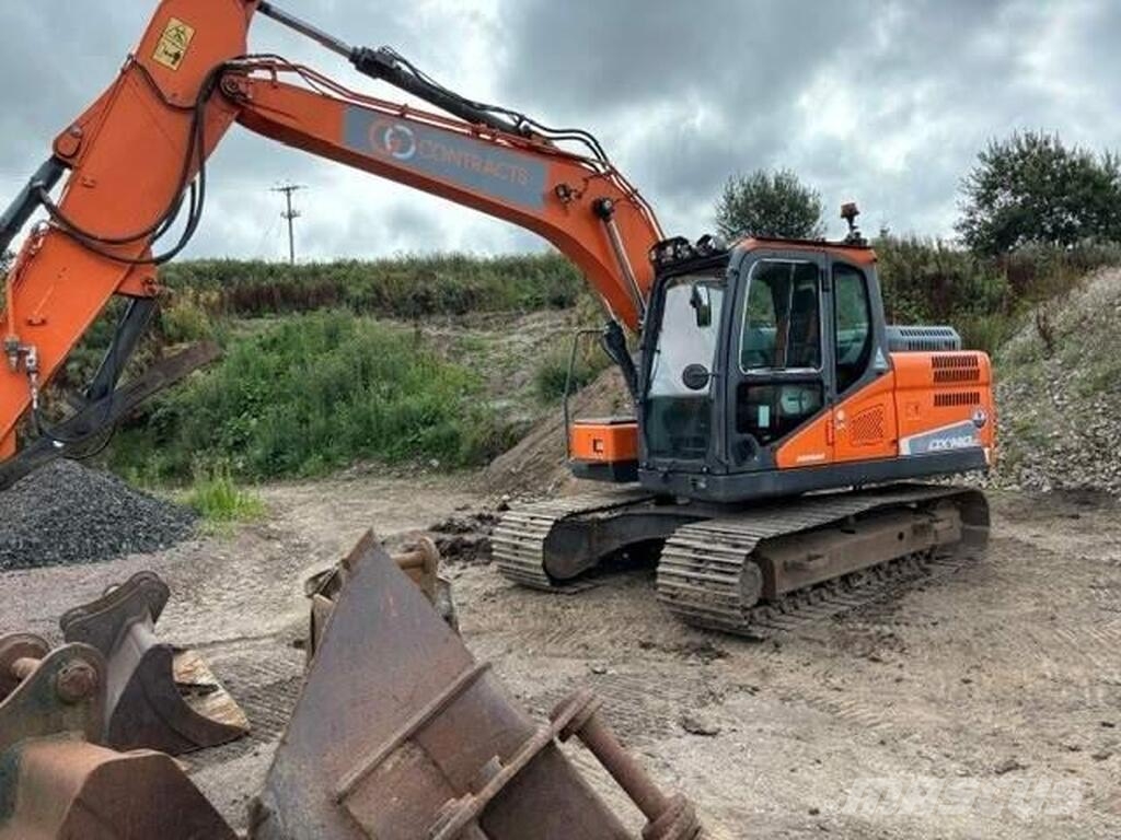 Doosan DX 140 LC-5 Gravemaskiner på larvebånd