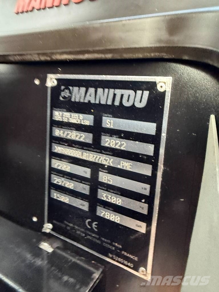 Manitou MLT 733-115 D Premium Telehandlers for agriculture