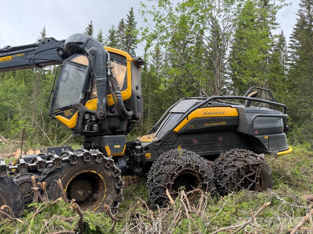 Ponsse SCORPION KING 8W Harvester