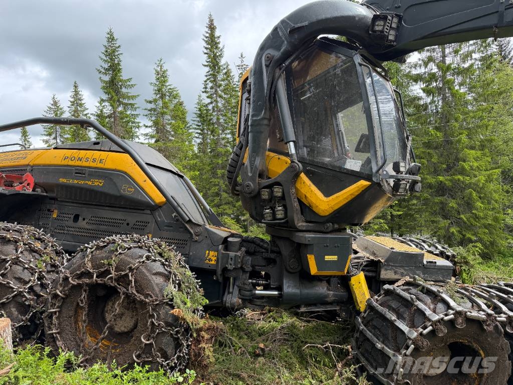 Ponsse SCORPION KING 8W Harvester