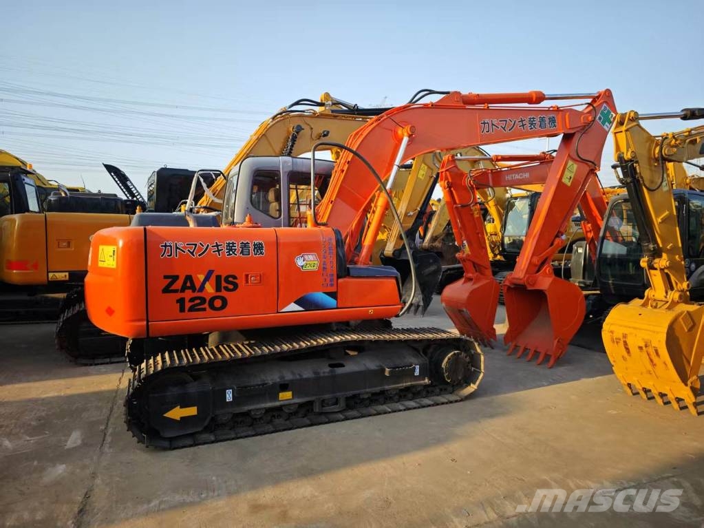 Hitachi ZX 120 حفارات زحافة