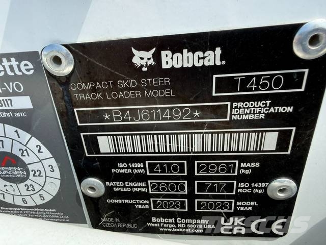 Bobcat T 450 Skid steer loaders
