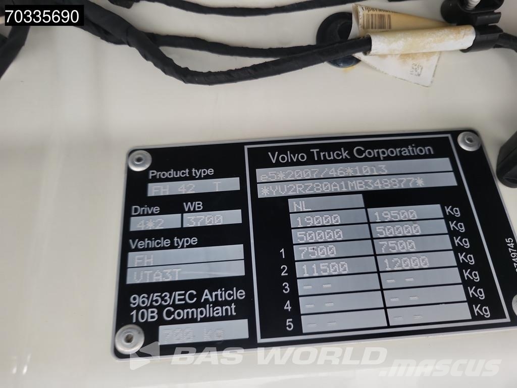 Volvo FH 460 FH 4X2 LNG! ADR 2x Tanks I-ParkCool ACC Alc Vlačilci