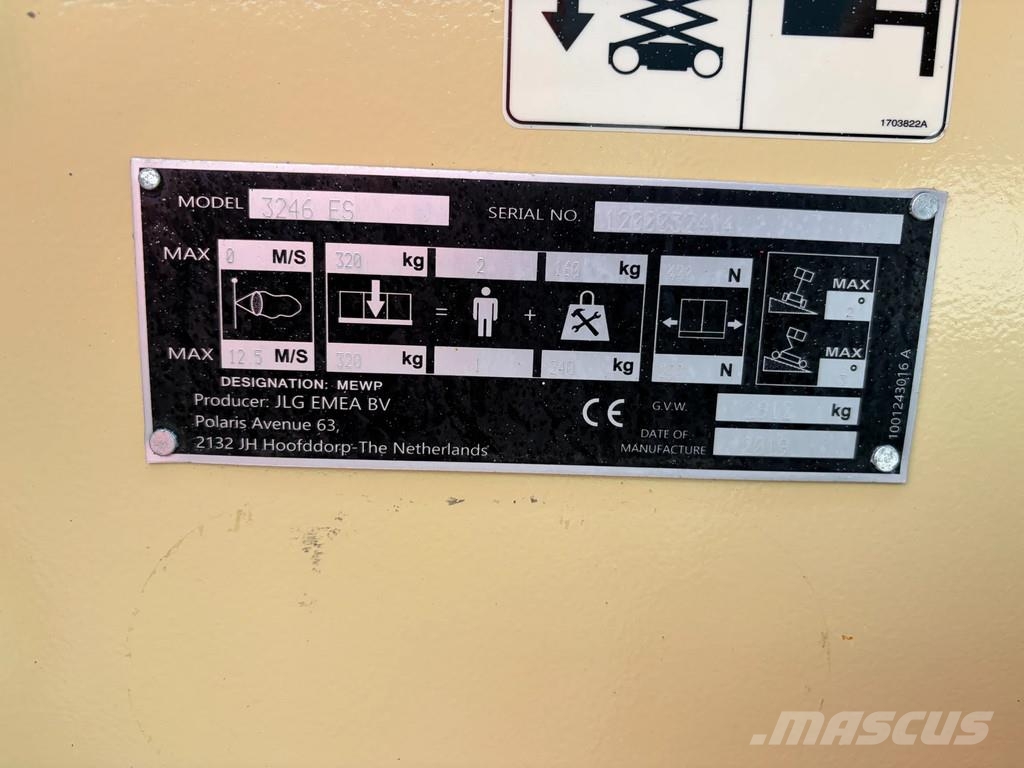 JLG 3246 ES Schaarhoogwerkers