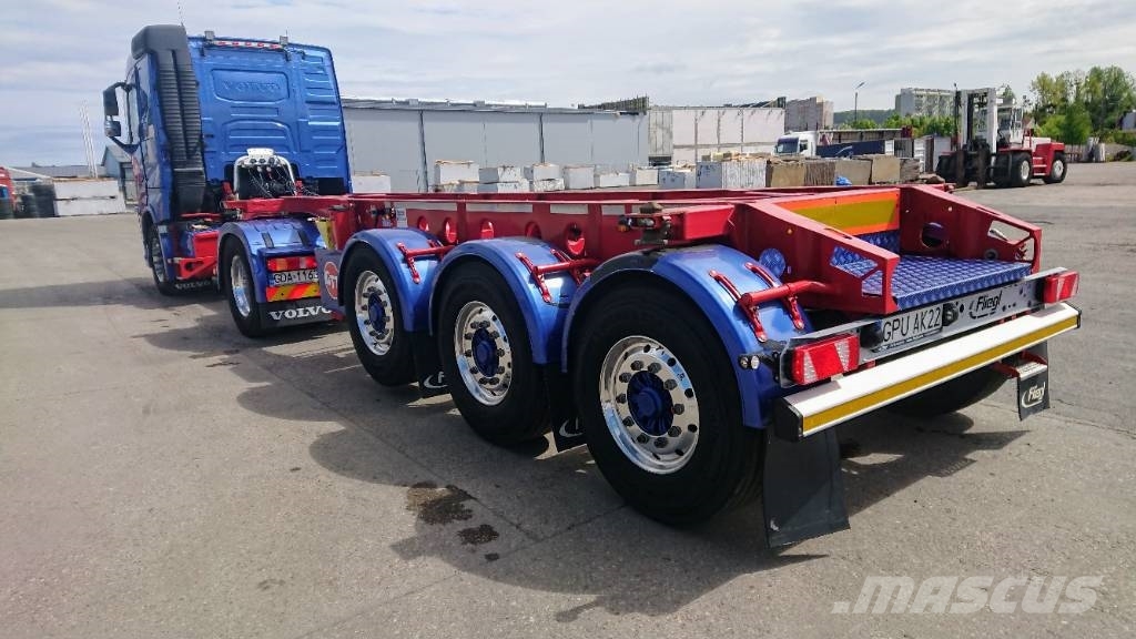 Fliegl SDS 380 Skip loader semi-trailers