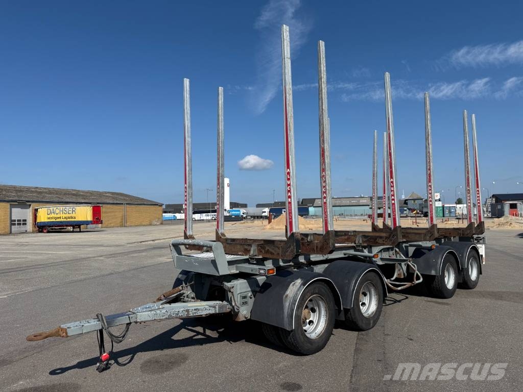 HFR 30 t. 4 axle Timber transport Anhænger til tømmer