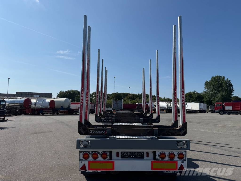 HFR 30 t. 4 axle Timber transport Anhænger til tømmer