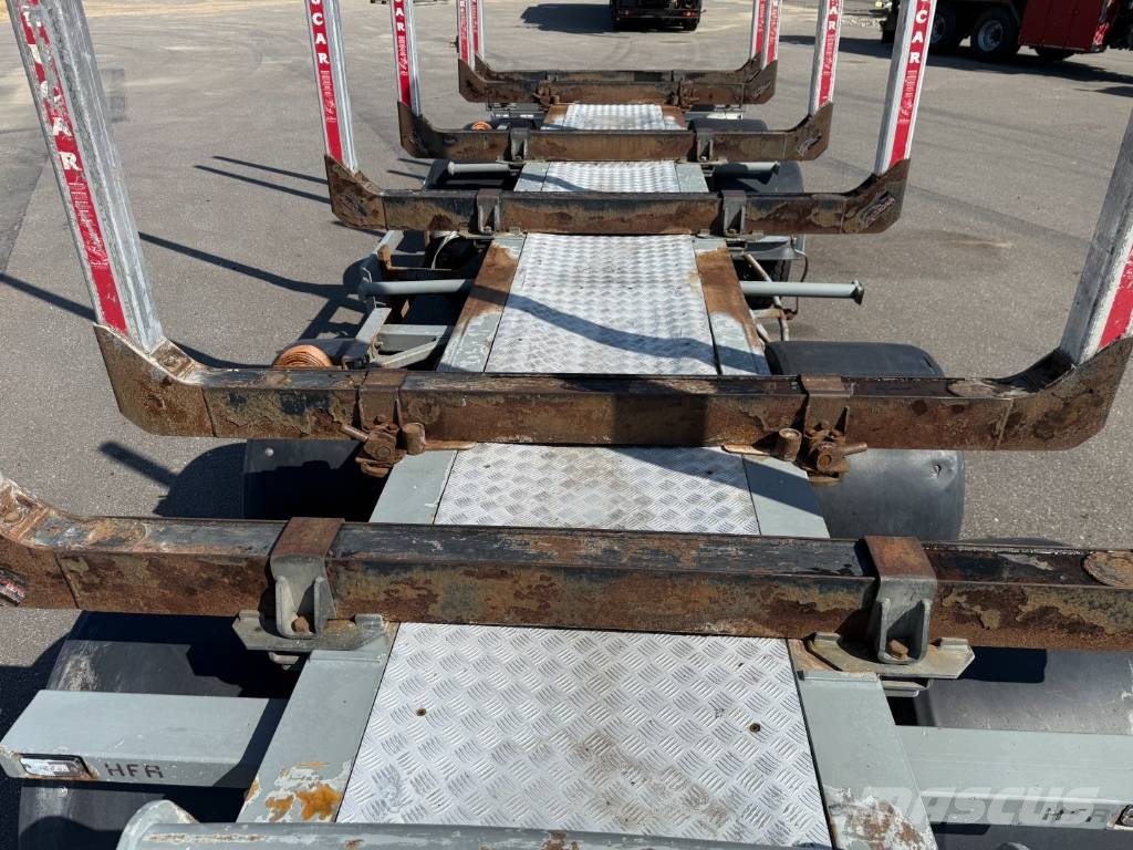 HFR 30 t. 4 axle Timber transport Anhænger til tømmer