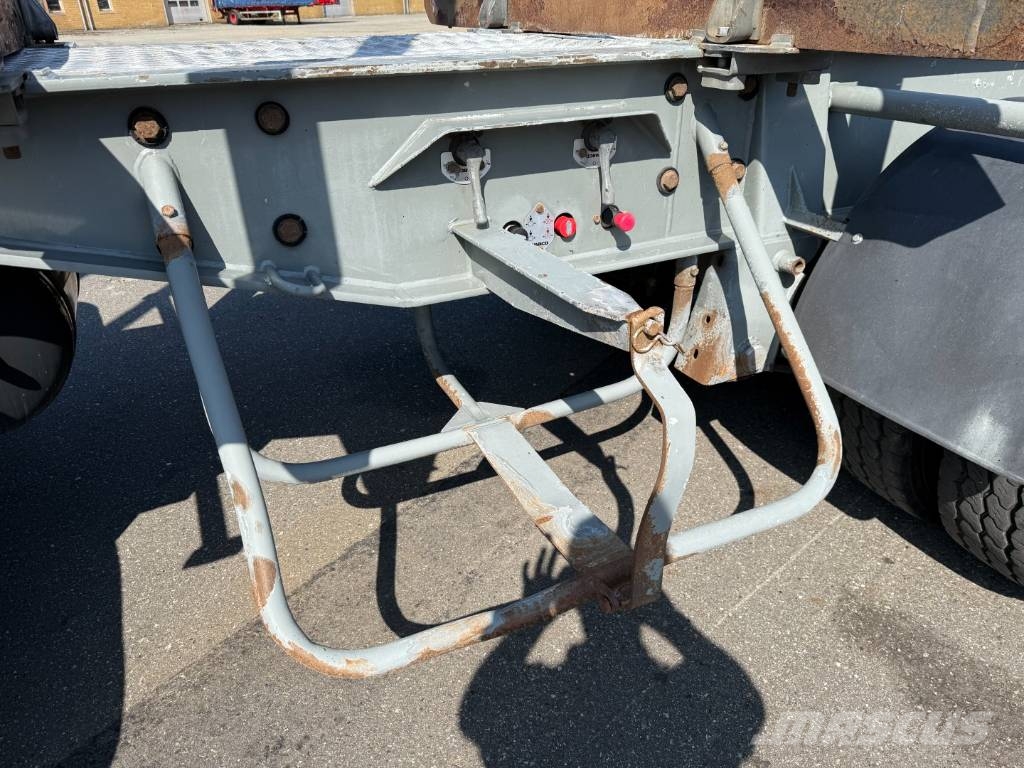 HFR 30 t. 4 axle Timber transport Anhænger til tømmer