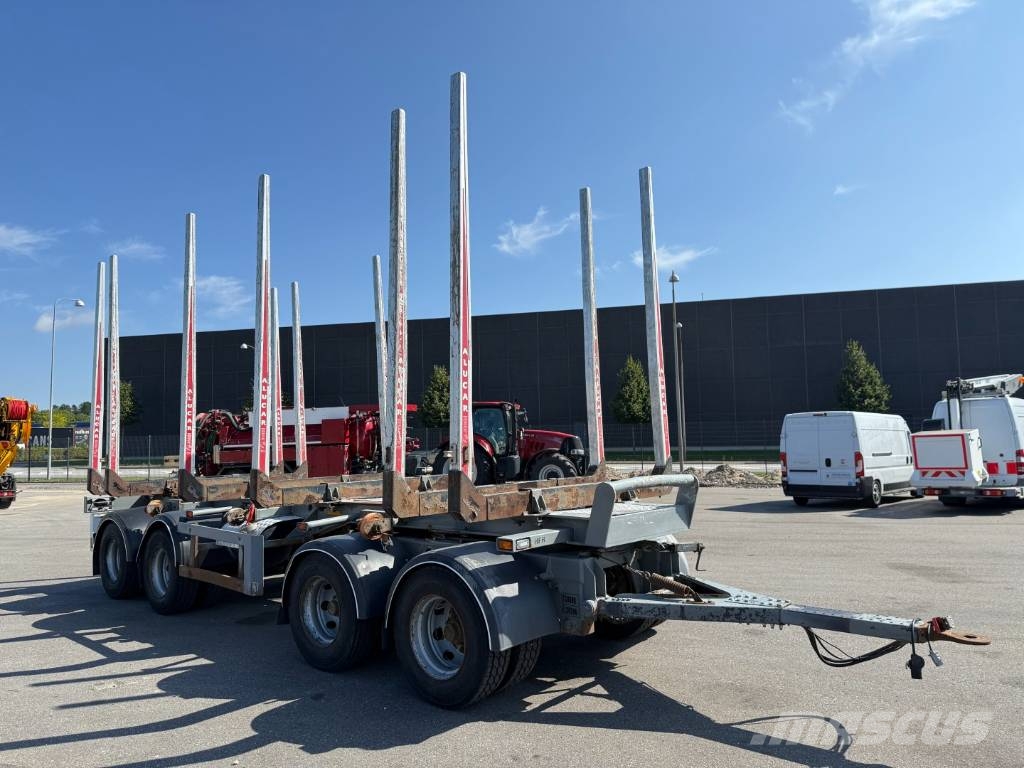 HFR 30 t. 4 axle Timber transport Anhænger til tømmer