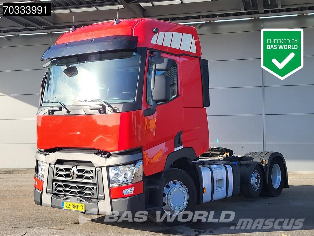 Renault T 460 6X2 NL-Truck SleeperCab Liftachse Standklima Vetopöytäautot