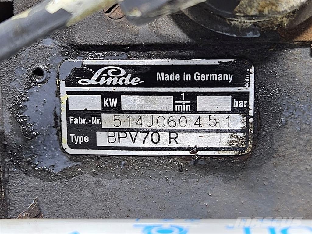 Linde BPV70R - Drive pump/Fahrpumpe/Rijpomp هيدروليات