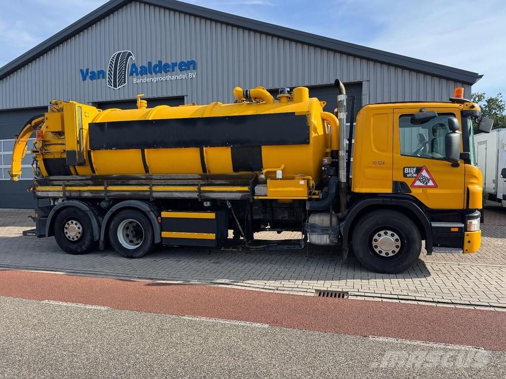 Scania P360 6x2 Saug- / Druck, Vacuum, 15.000 Ltr + 1.500 Saug- und Druckwagen