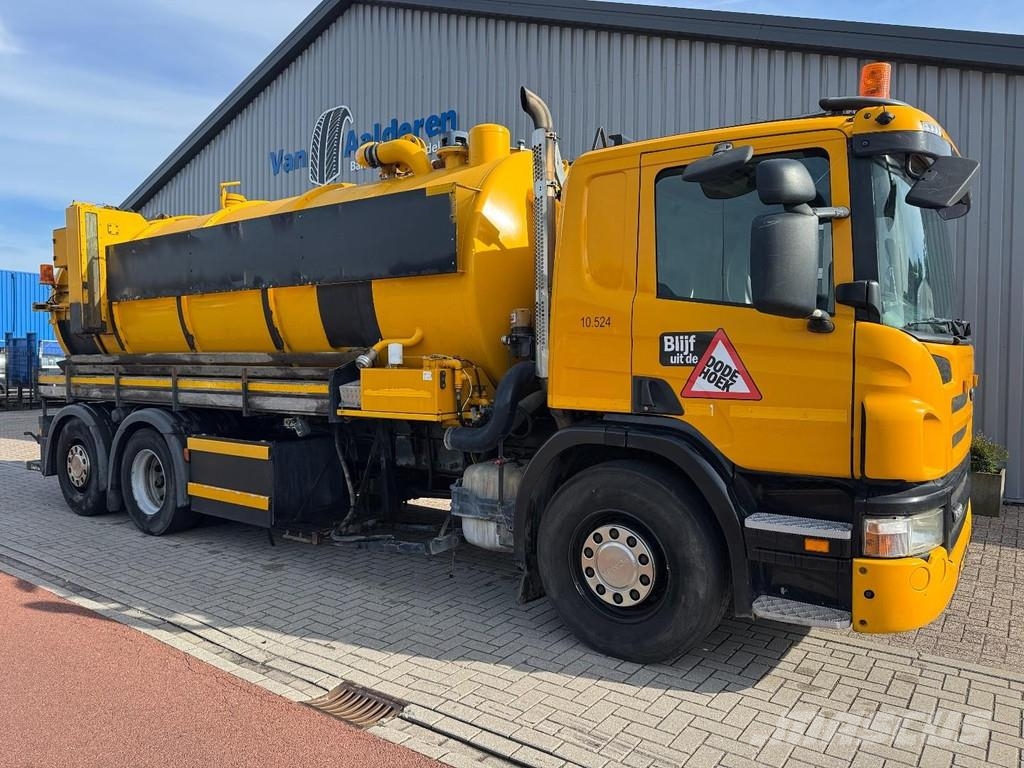 Scania P360 6x2 Saug- / Druck, Vacuum, 15.000 Ltr + 1.500 Saug- und Druckwagen