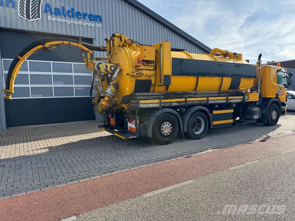 Scania P360 6x2 Saug- / Druck, Vacuum, 15.000 Ltr + 1.500 Saug- und Druckwagen