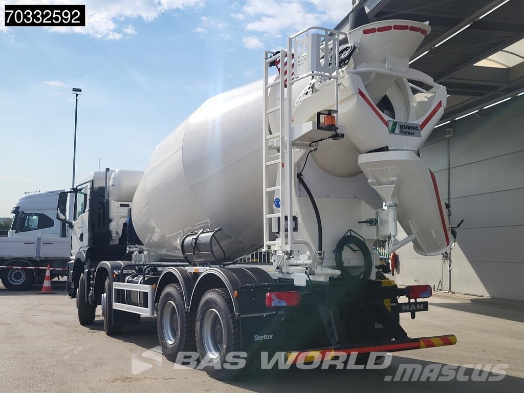MAN TGS 41.440 8X4 NEW! 12m3 Stetter Mixer Big-Axle St Автобетоносмесители