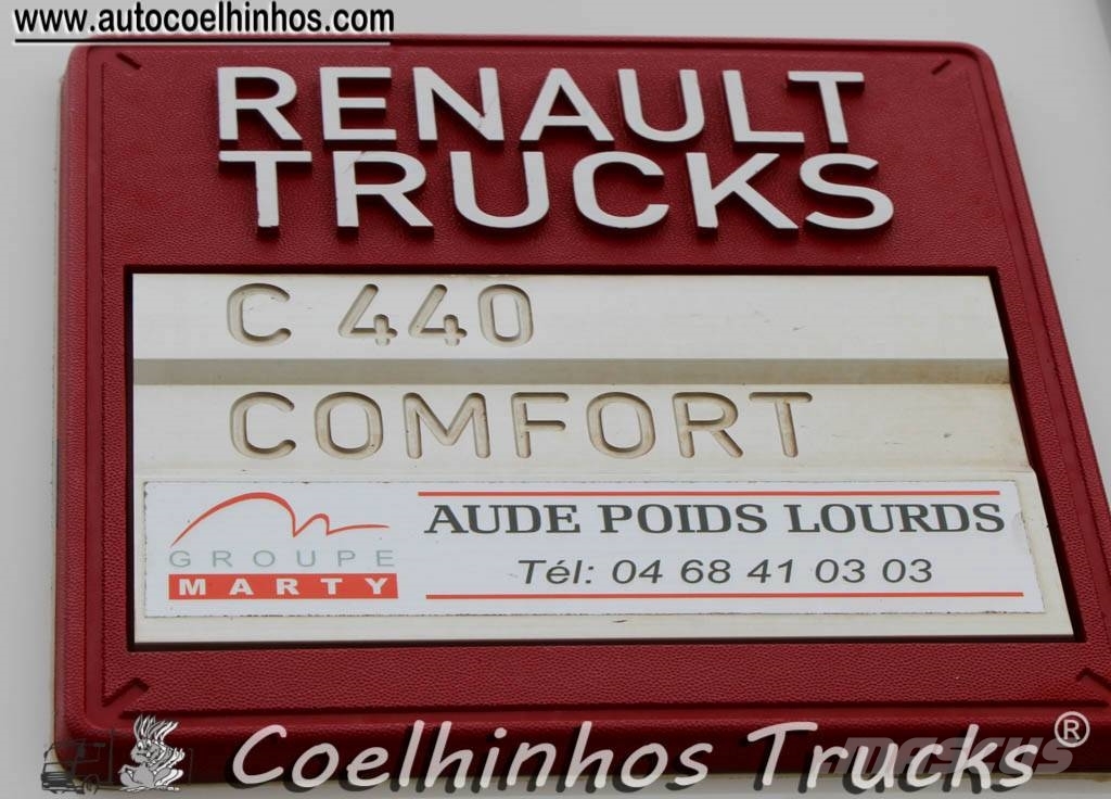 Renault C 440 + PK 18002 EHD Camiones plataforma