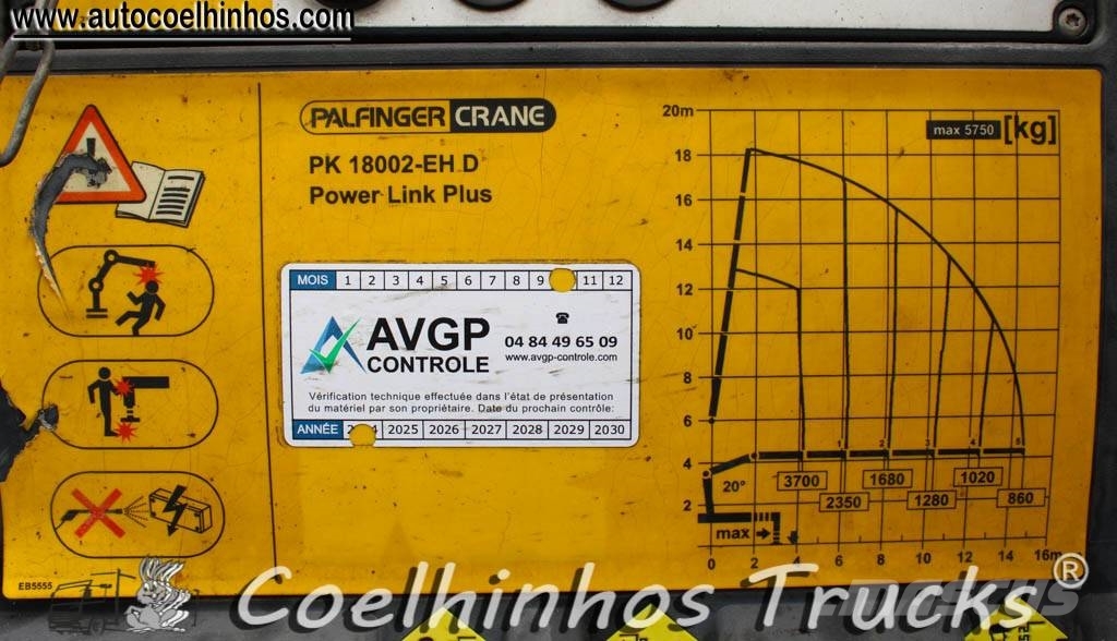 Renault C 440 + PK 18002 EHD Camiones plataforma