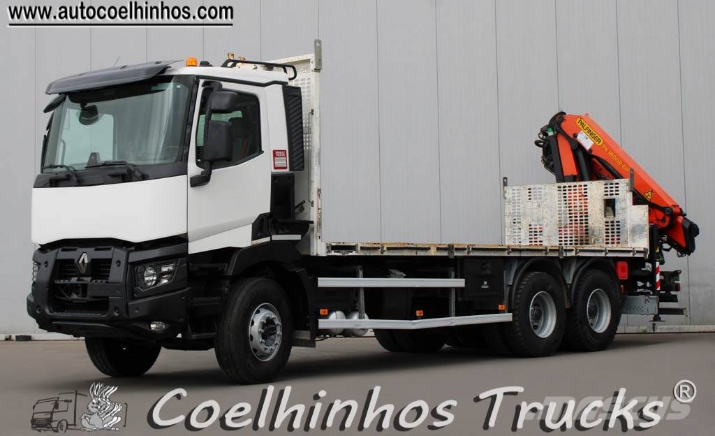 Renault C 440 + PK 18002 EHD Camiones plataforma