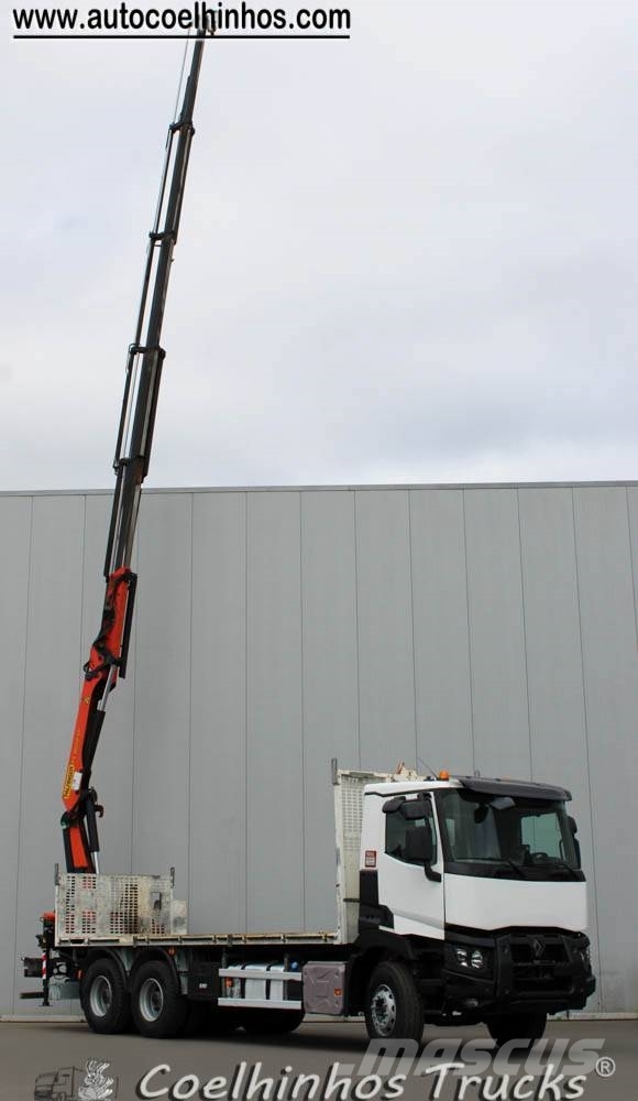 Renault C 440 + PK 18002 EHD Camiones plataforma