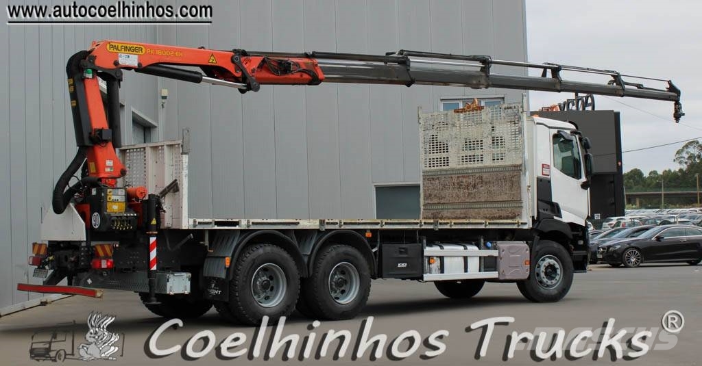 Renault C 440 + PK 18002 EHD Camiones plataforma