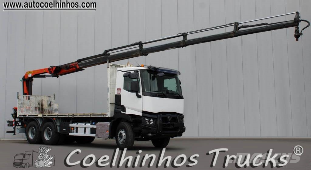Renault C 440 + PK 18002 EHD Camiones plataforma