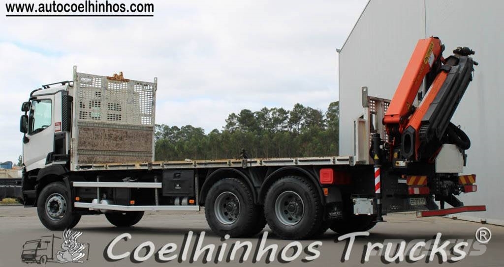 Renault C 440 + PK 18002 EHD Camiones plataforma