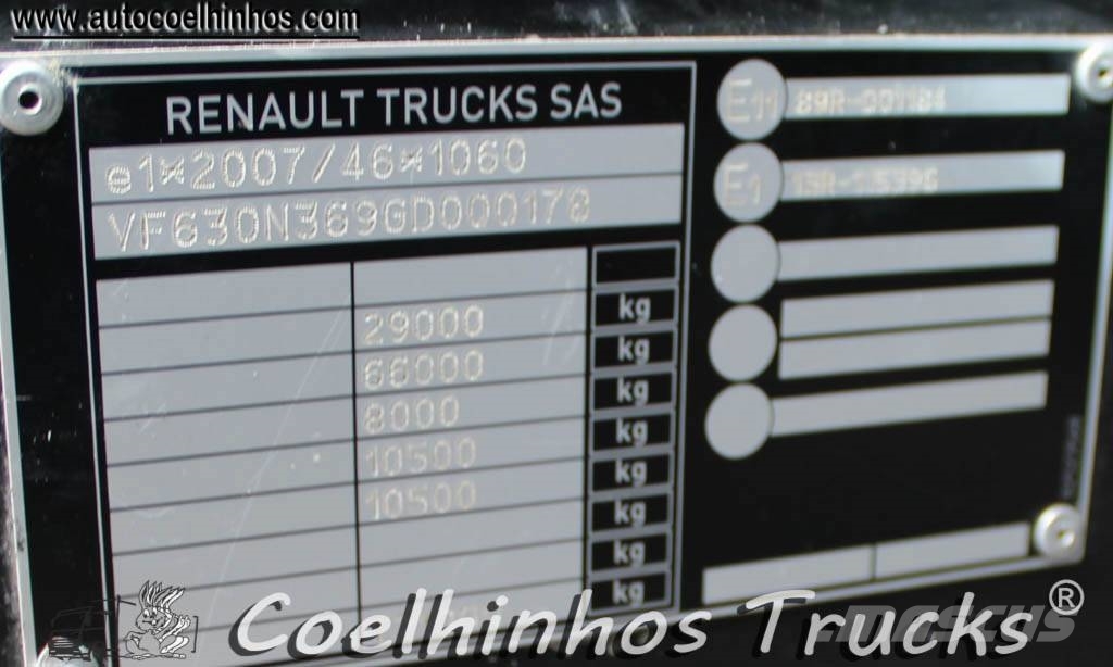 Renault C 440 + PK 18002 EHD Camiones plataforma