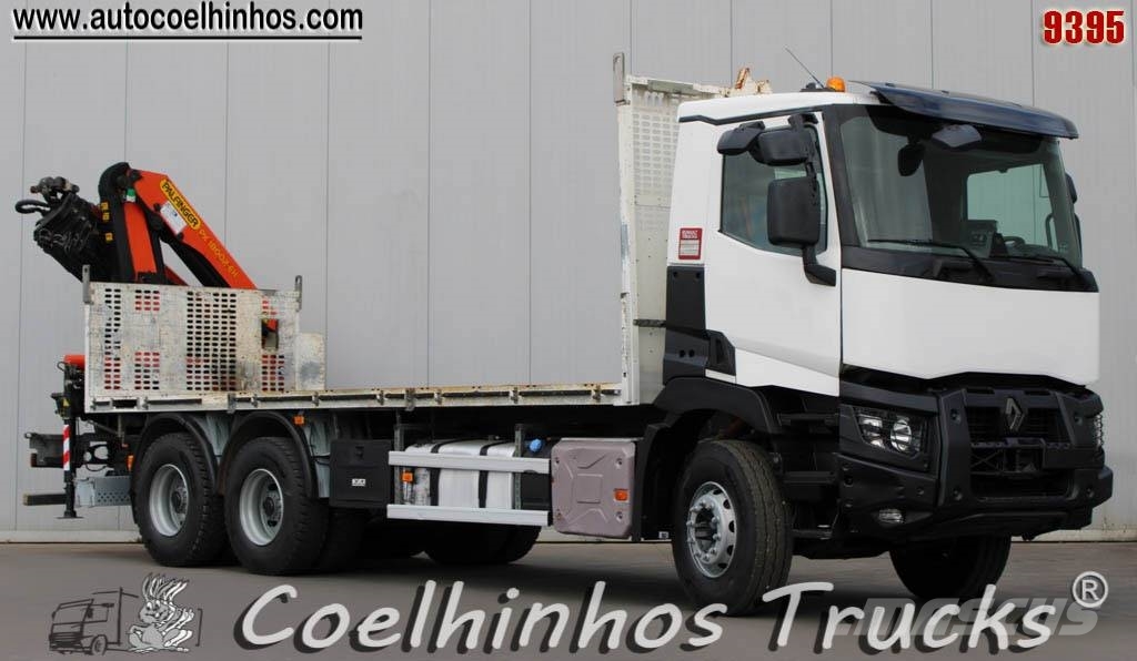 Renault C 440 + PK 18002 EHD Camiones plataforma