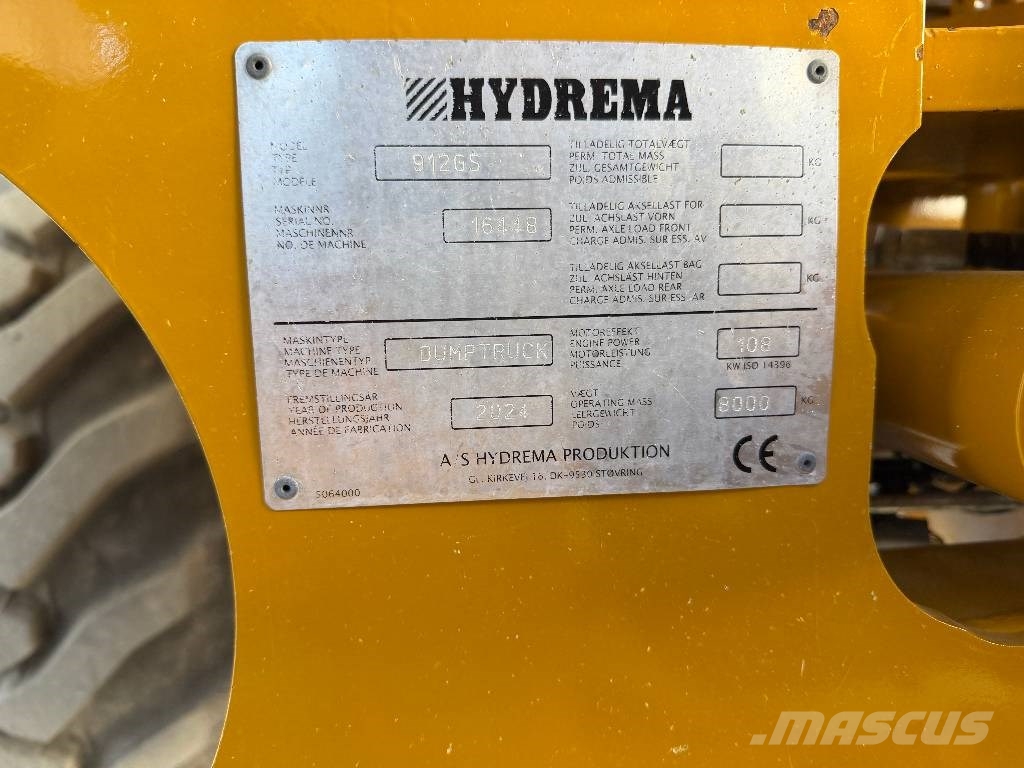 Hydrema 912 GS Dumper - Knickgelenk