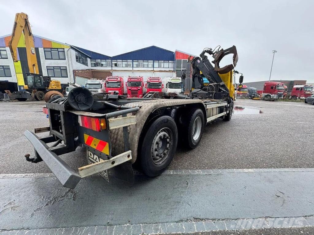 DAF CF 75.310 6X2 EURO 5 HMF 1244 Z2 + REMOTE + HIAB 1 Kranen voor alle terreinen