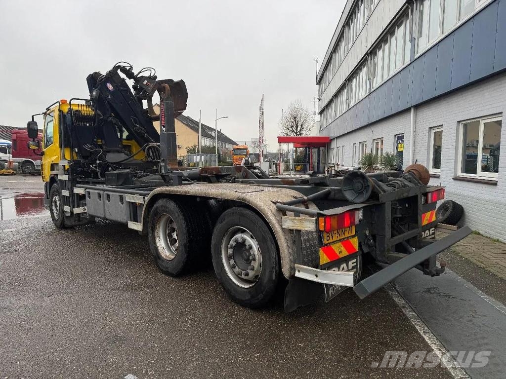 DAF CF 75.310 6X2 EURO 5 HMF 1244 Z2 + REMOTE + HIAB 1 Kranen voor alle terreinen