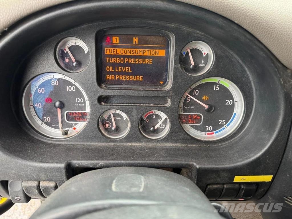 DAF CF 75.310 6X2 EURO 5 HMF 1244 Z2 + REMOTE + HIAB 1 Kranen voor alle terreinen