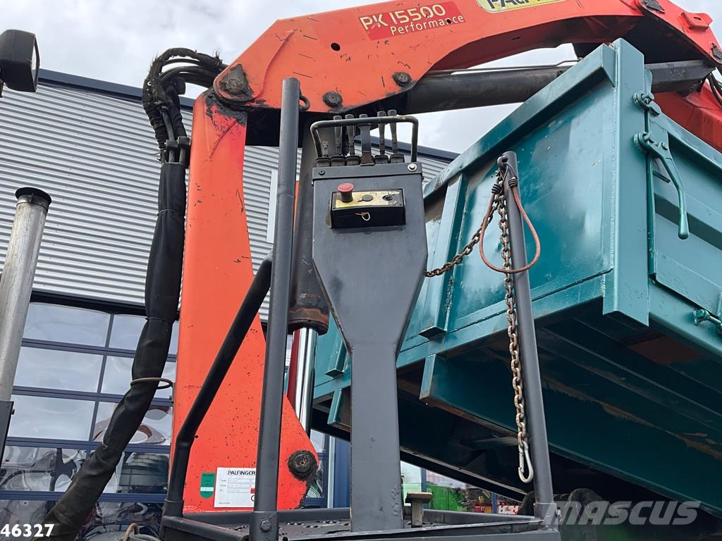 MAN TGA 26.430 6x4 Palfinger 15 Tonmeter laadkraan شاحنات قلابة