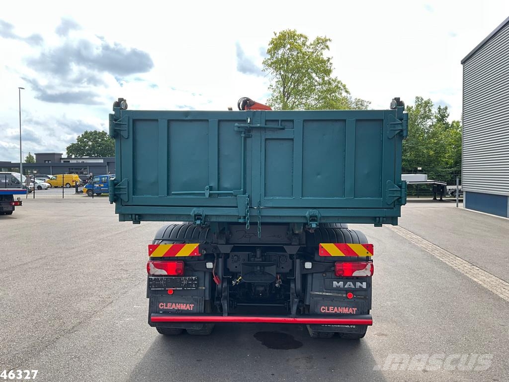 MAN TGA 26.430 6x4 Palfinger 15 Tonmeter laadkraan شاحنات قلابة