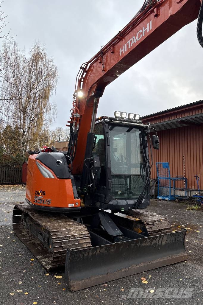 Hitachi ZX95US, Endast 455h, Nyskick!, Nyservad! Midi excavators  7t - 12t