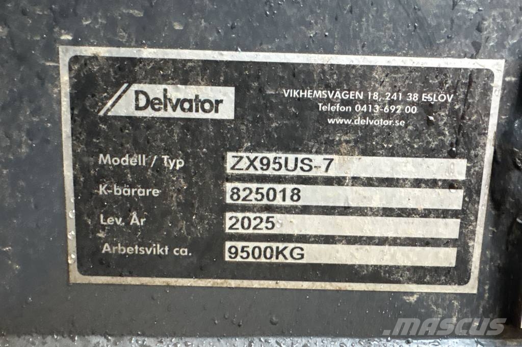 Hitachi ZX95US, Endast 455h, Nyskick!, Nyservad! Midi excavators  7t - 12t