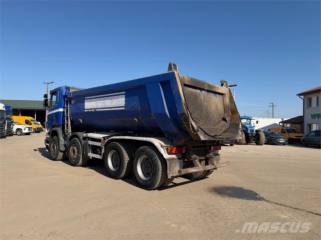 Scania onesided kipper V8 8x4, 20m3, E4, manual vin 141 Camiones bañeras basculantes o volquetes