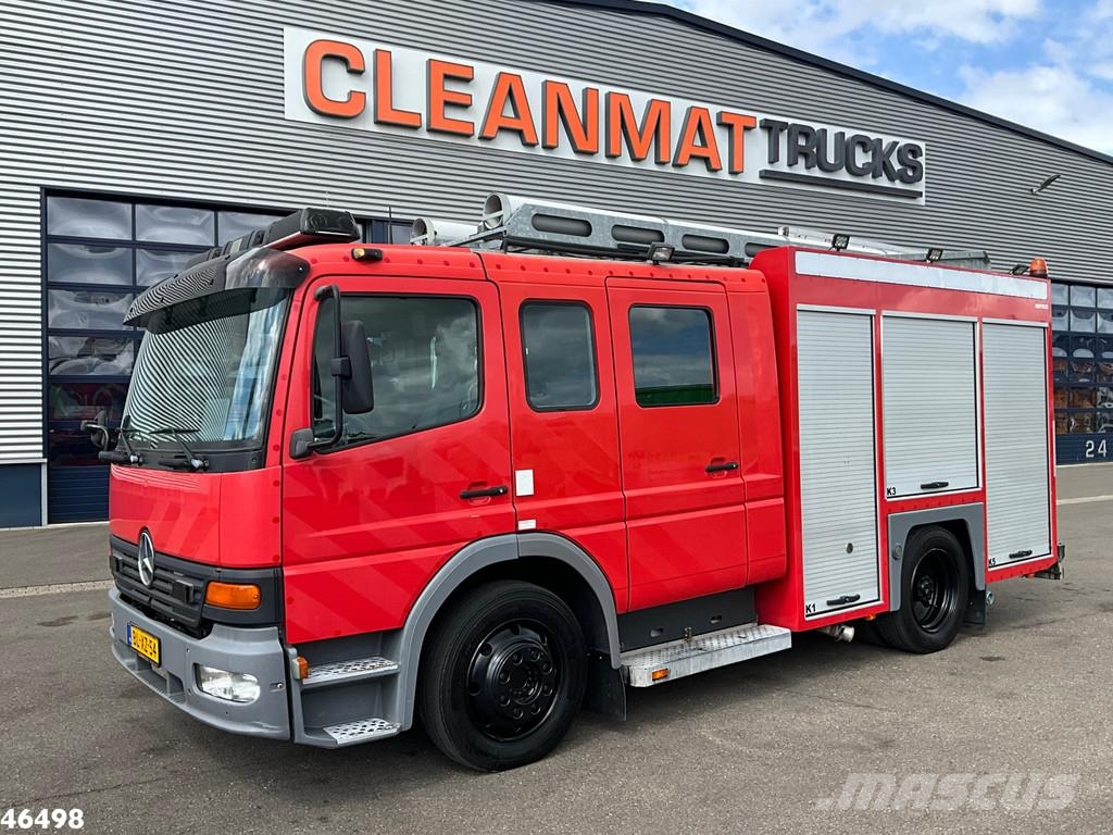 Mercedes-Benz Atego 1425 Gemco Feuerwehr / materiaalwagen Just 7 Camiones de bomberos