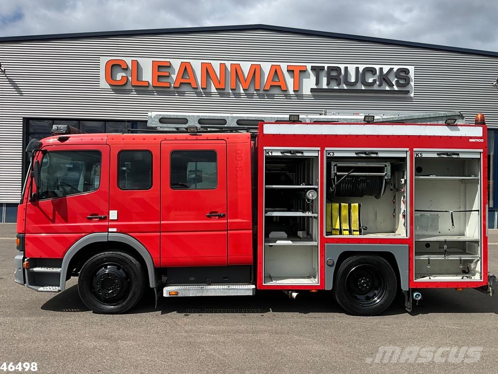 Mercedes-Benz Atego 1425 Gemco Feuerwehr / materiaalwagen Just 7 Camiones de bomberos
