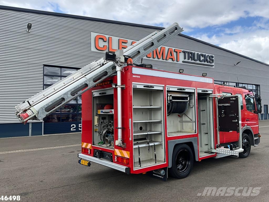 Mercedes-Benz Atego 1425 Gemco Feuerwehr / materiaalwagen Just 7 Camiones de bomberos