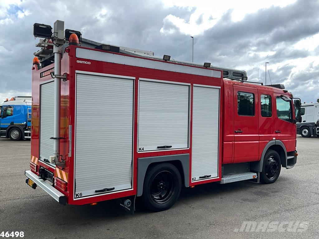 Mercedes-Benz Atego 1425 Gemco Feuerwehr / materiaalwagen Just 7 Camiones de bomberos