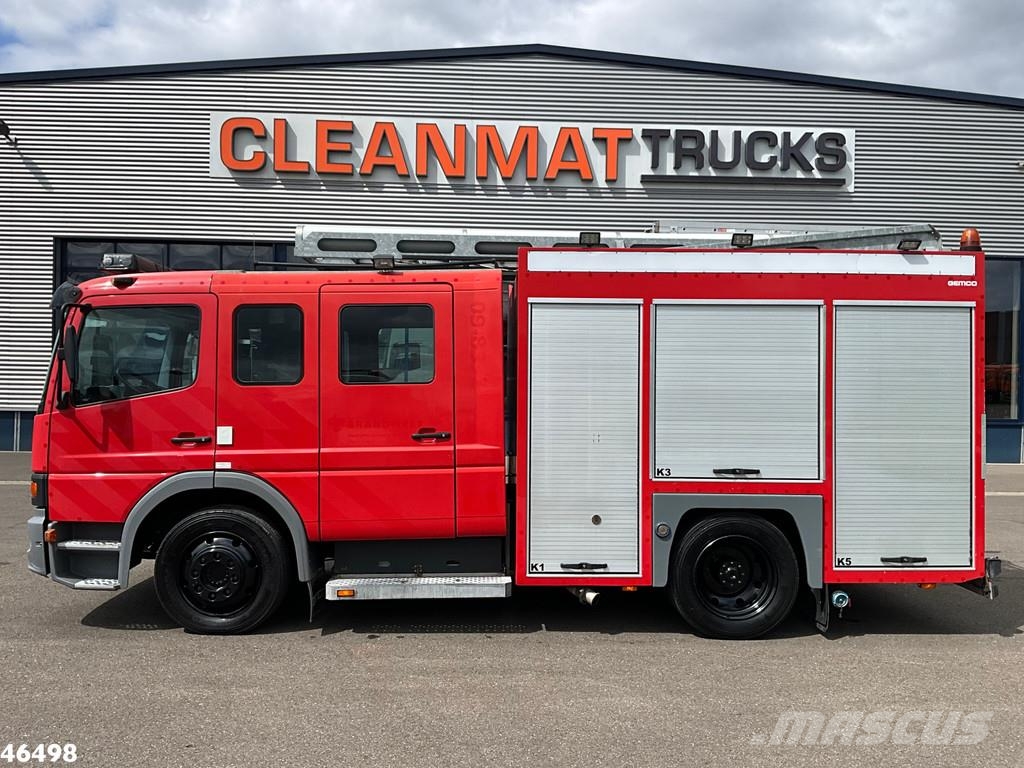 Mercedes-Benz Atego 1425 Gemco Feuerwehr / materiaalwagen Just 7 Camiones de bomberos