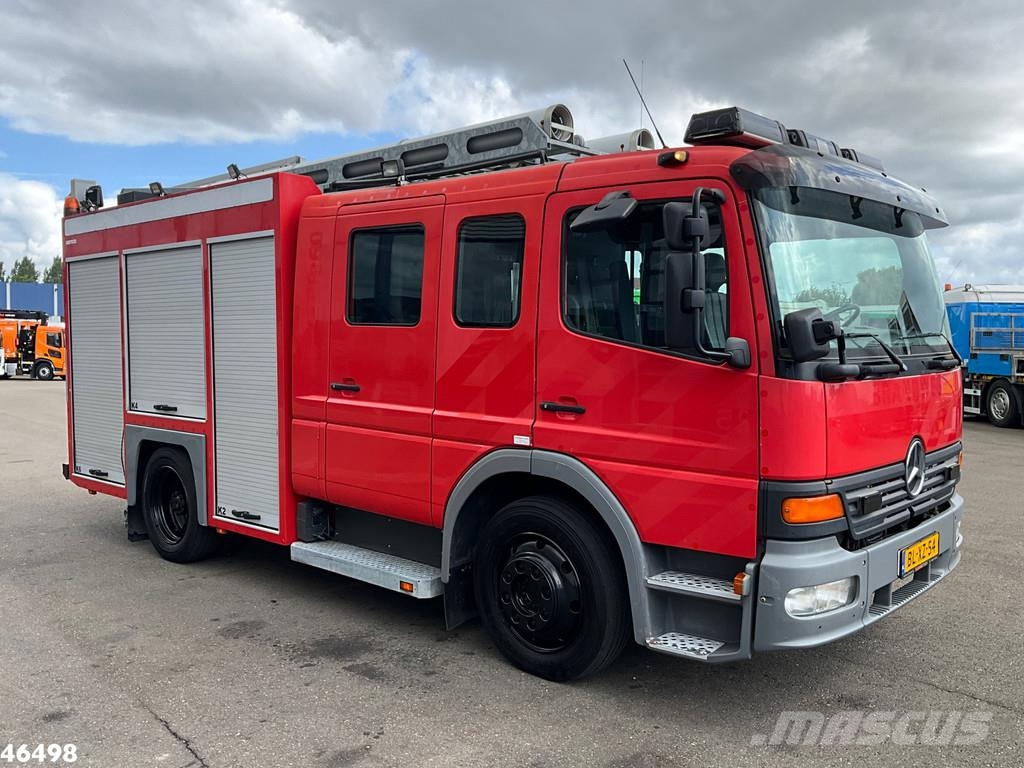 Mercedes-Benz Atego 1425 Gemco Feuerwehr / materiaalwagen Just 7 Camiones de bomberos