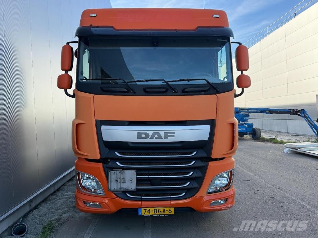 DAF XF 440 6x2 EURO 6 + STEERING AXLE + PTO Tractor Units