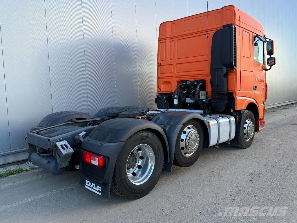 DAF XF 440 6x2 EURO 6 + STEERING AXLE + PTO Sattelzugmaschinen