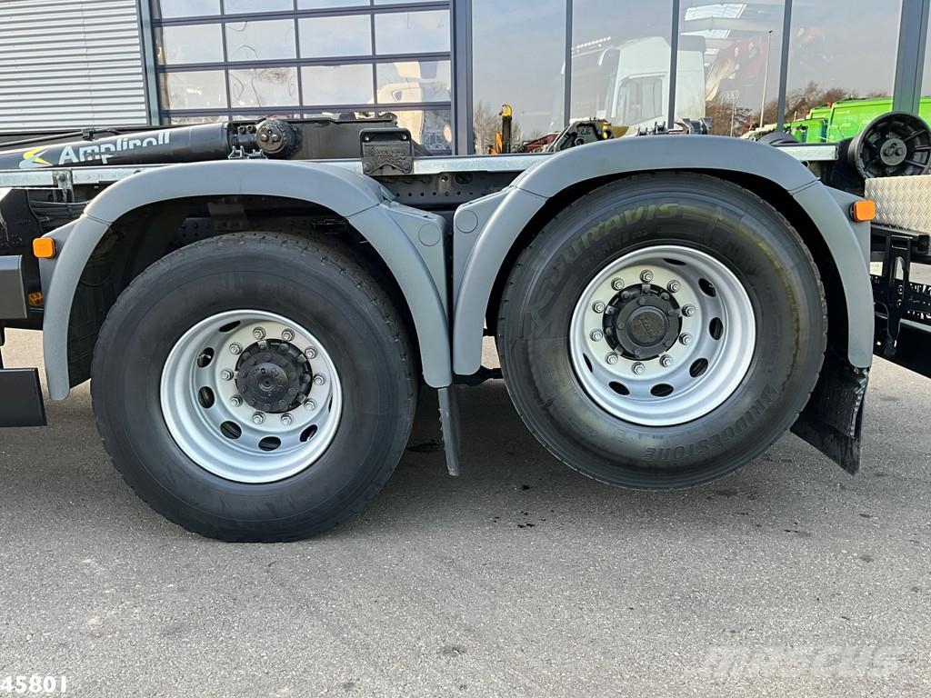 MAN TGS 28.460 Euro 6 Marrel 20 Ton haakarmsysteem Camion con gancio di sollevamento