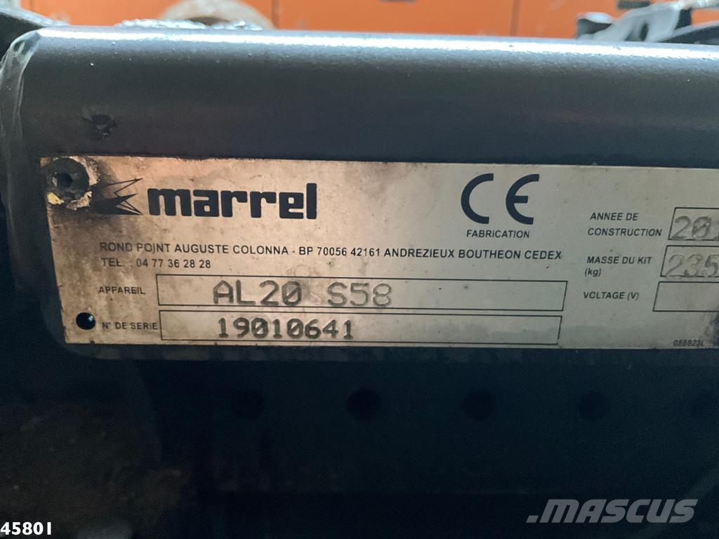 MAN TGS 28.460 Euro 6 Marrel 20 Ton haakarmsysteem Camion con gancio di sollevamento